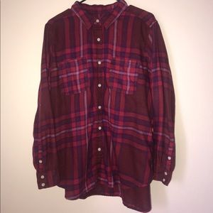 Plaid Button Up Shirt